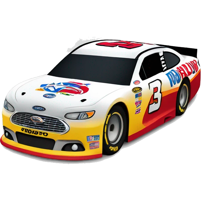 a nascar car emoji