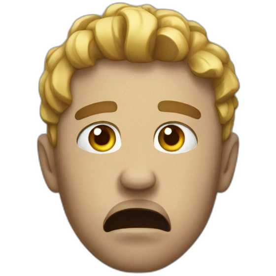 Crippling depression emoji