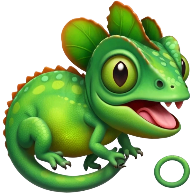 Quiero un camaleón que sea tierno y que sea parecido a él de Disney emoji