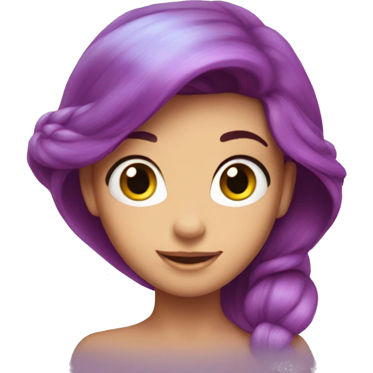 Pretty ariel  emoji
