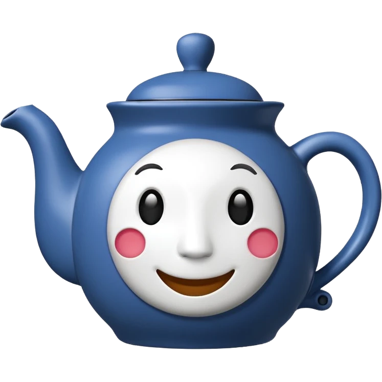 question mark teapot emoji, friendly emoji