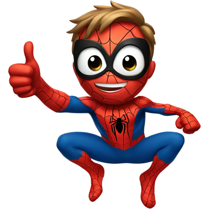 spider-man giving a thumbs up emoji