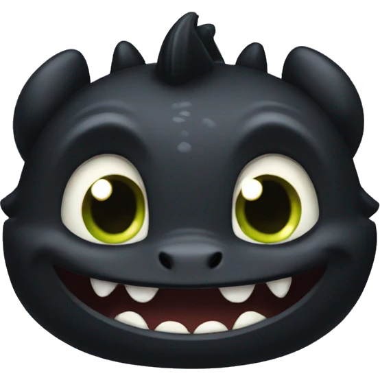 Toothless emoji