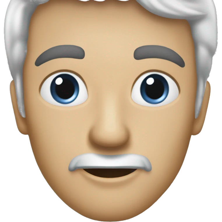 серый олень и на нем скачет девочка блондинка с сантой клаусом emoji