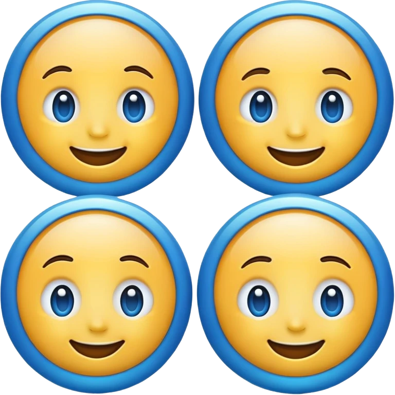 Blueemoji emoji