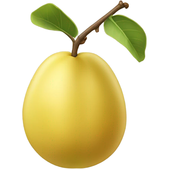 marula fruit, similar in appearance to a yellow plum, has a light-colored flesh emoji