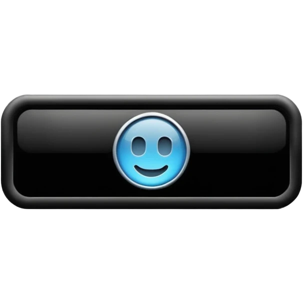 search bar in black emoji
