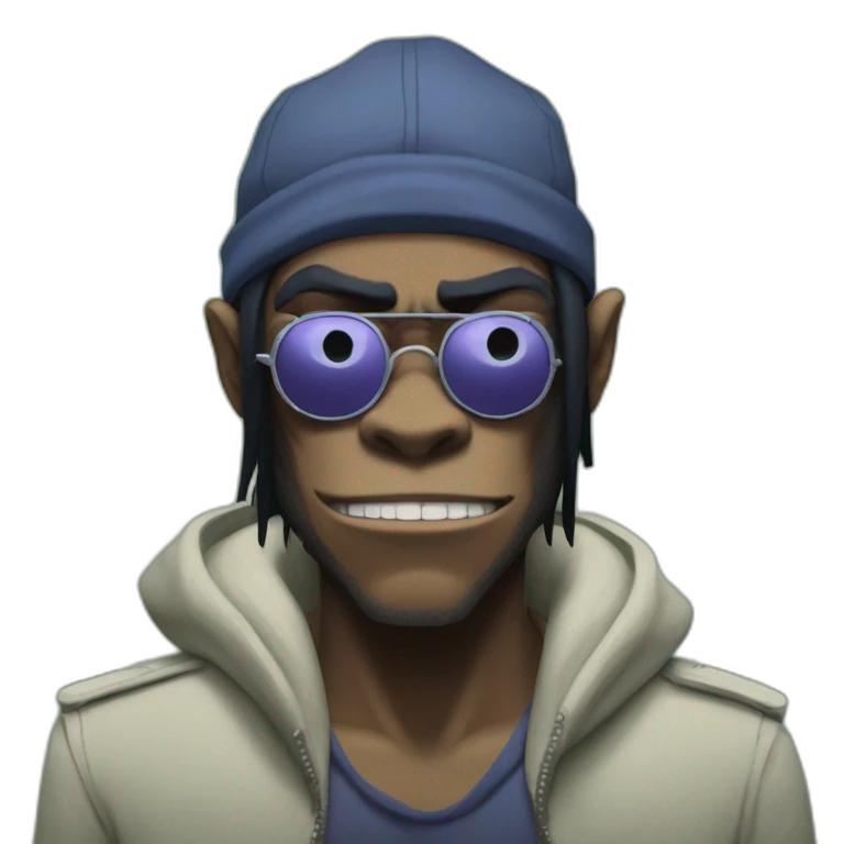 Gorillaz demon days emoji