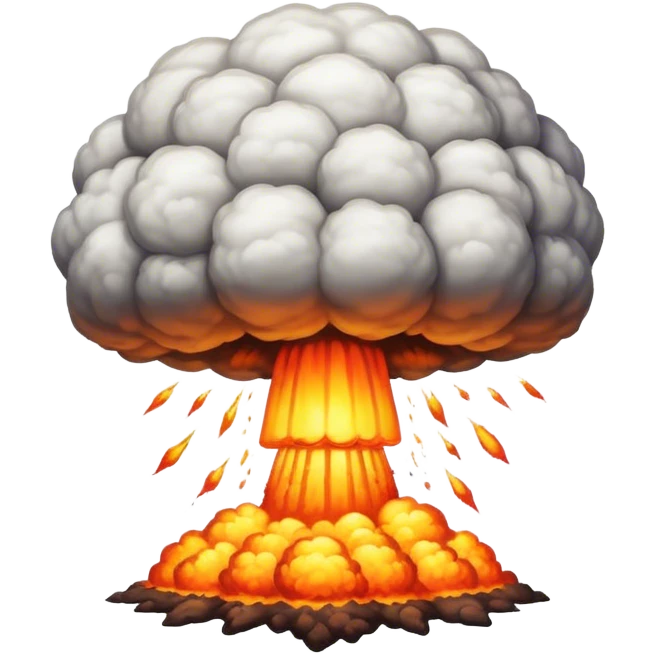 nuclear explosion  emoji
