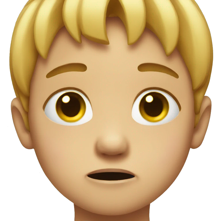 crying kid emoji