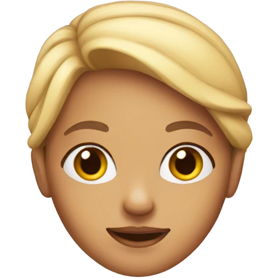 A girl emoji
