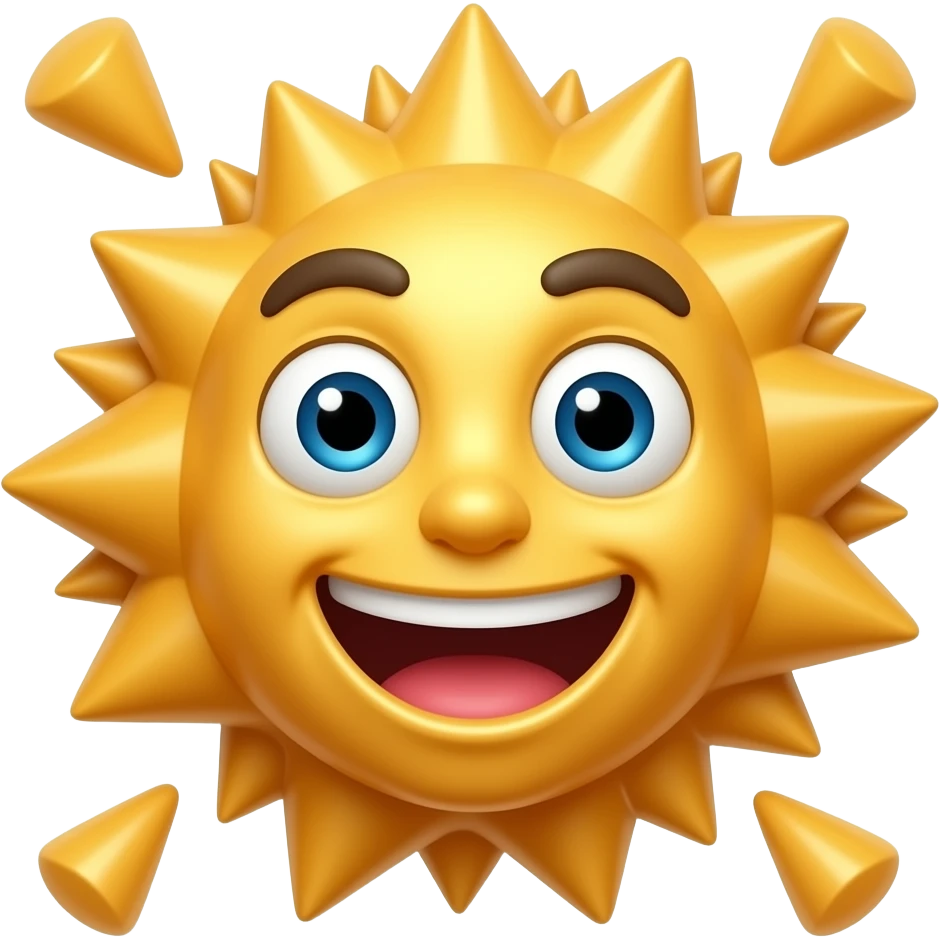 exploding face emoji