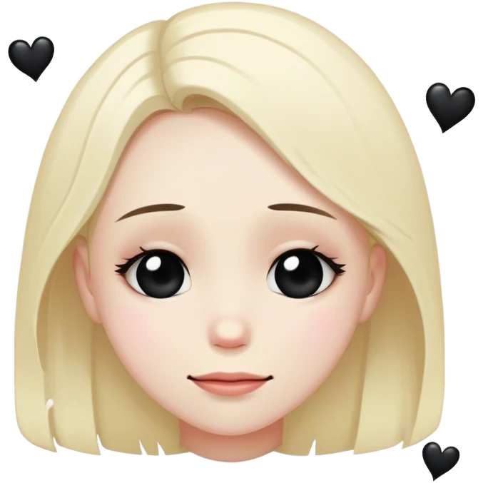 A combination of heartbreak, smiles, tears, suicide, black hearts, and longing. emoji