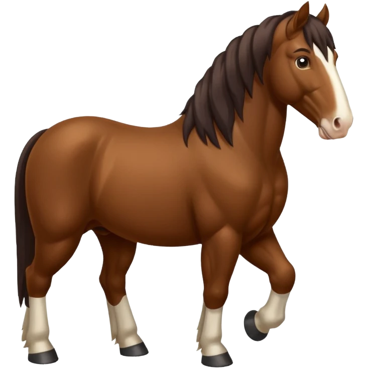 Shire horse emoji