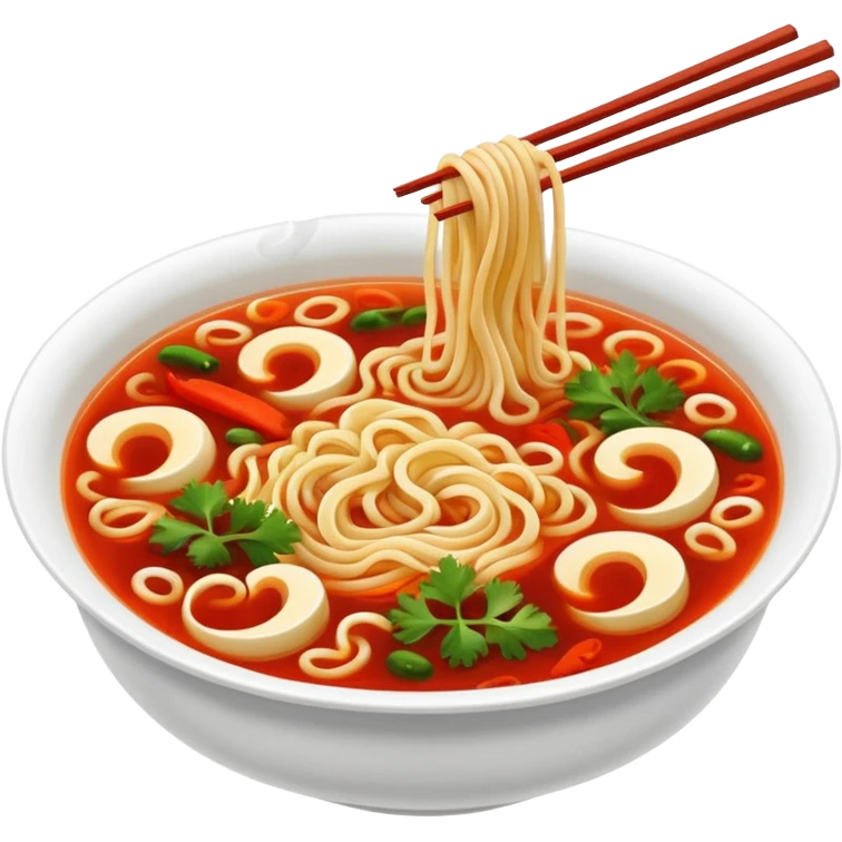 Noodle acılı emoji