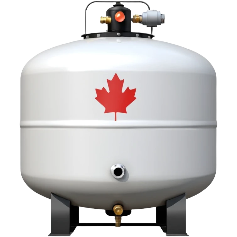 1000 gal residential propane tank white emoji