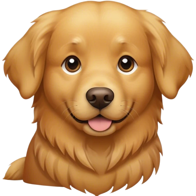 Golden retriever  emoji
