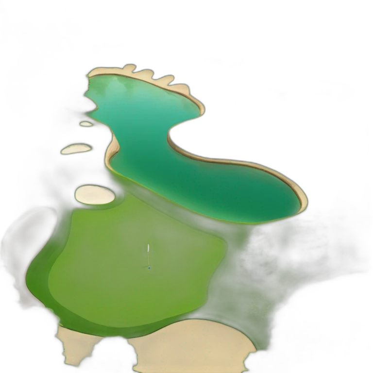 golf course emoji