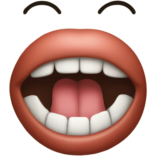 Pinching lips closed emoji