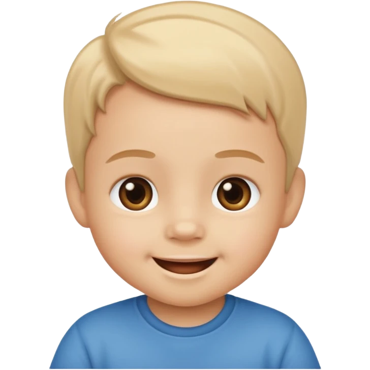 Toddler kids face emoji