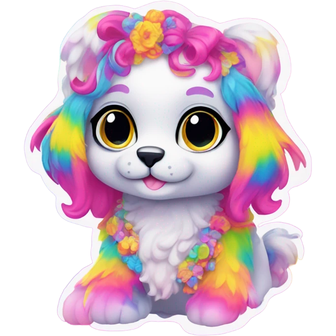 Lisa frank vibes  emoji