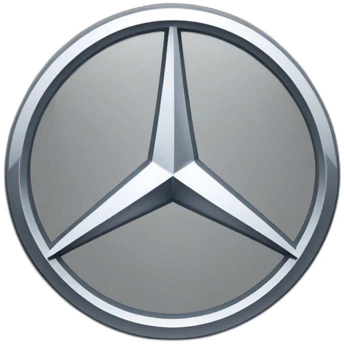 Mercedes benz logo emoji