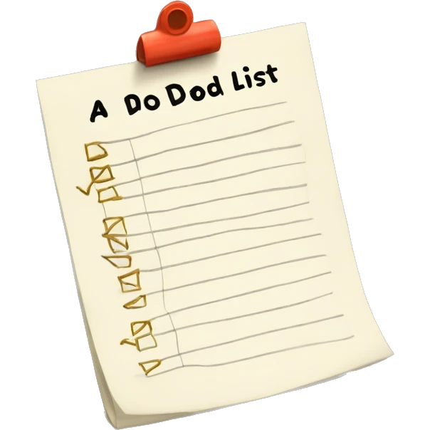 to do list emoji