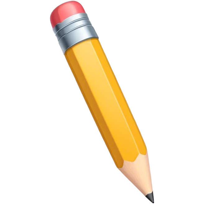 Pencil emoji