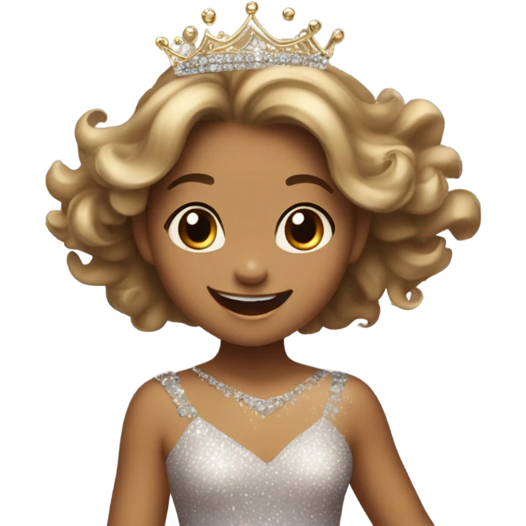 Dancing queen emoji