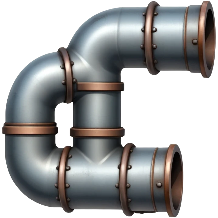 90 degree industrial pipe emoji