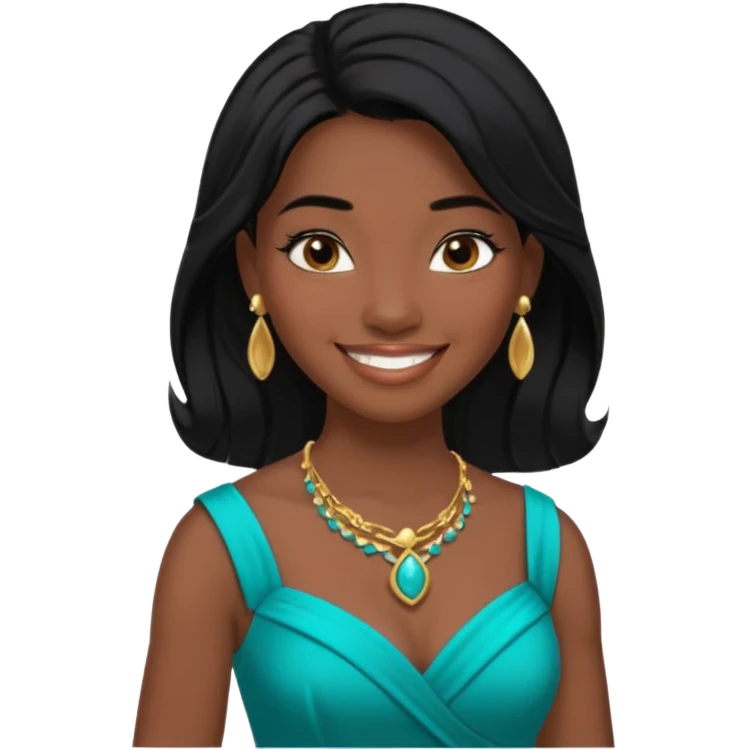 Emoji de la princesa Jasmin  emoji