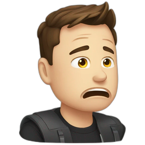 elon musk crying emoji