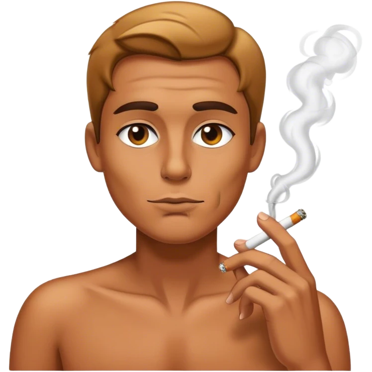 Personnage qui fume emoji