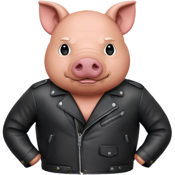 Props pig as a baddie emoji