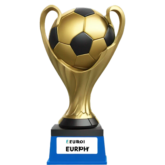 football euro 2024 trophy emoji
