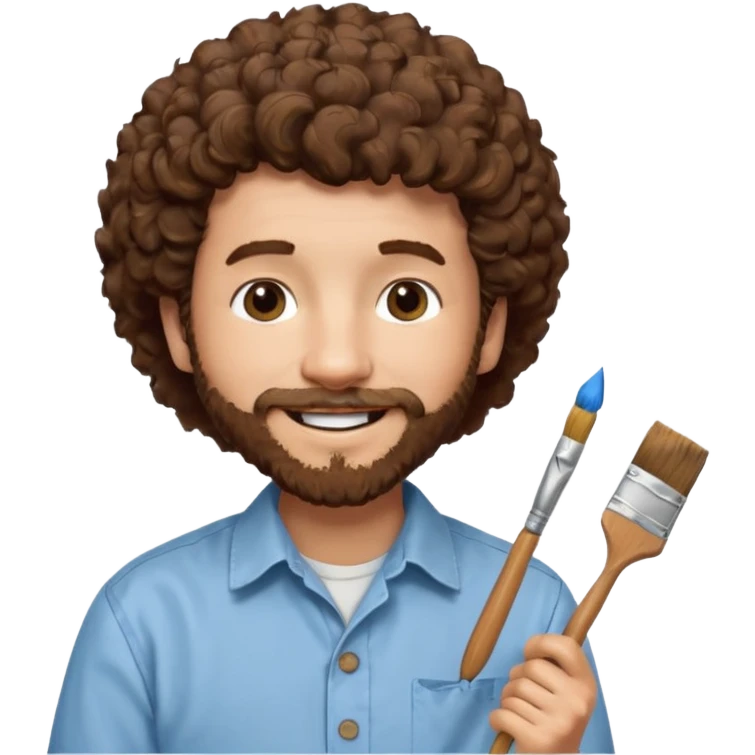 bob ross emoji