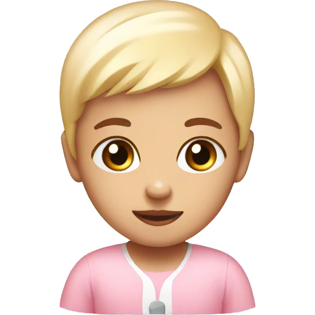 first aid baby pink emoji