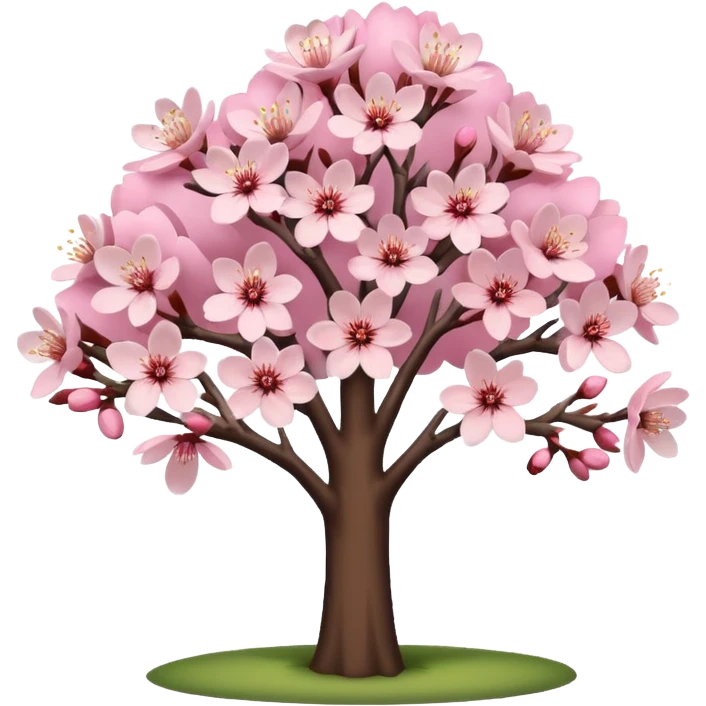 cherry blossom tree emoji