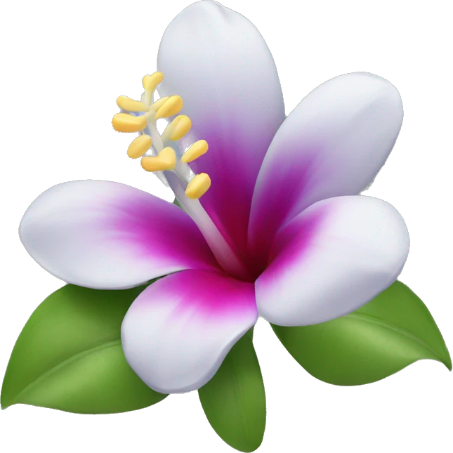 Hawaii flower emoji