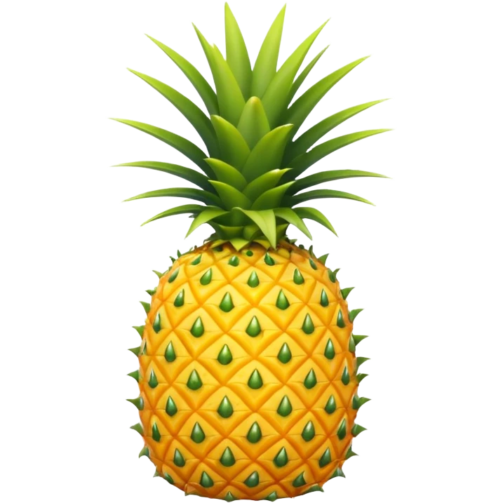 Una piña al reves emoji