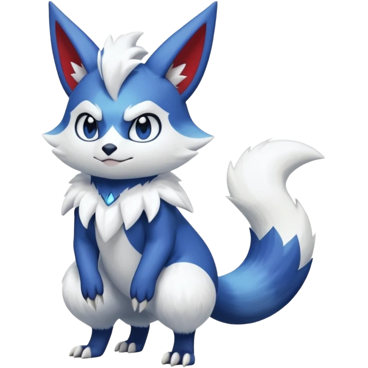 Zangoose-Meowstic-Fakémon-hybrid-creature (full body)  emoji