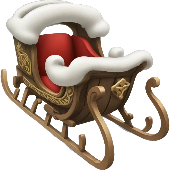 Nordic sleigh emoji