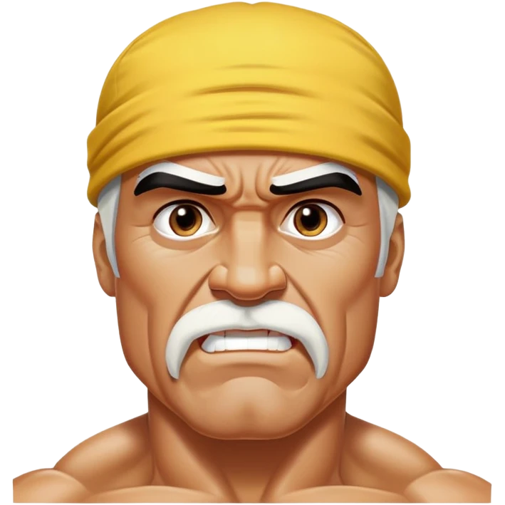 Hulk hogan black  emoji