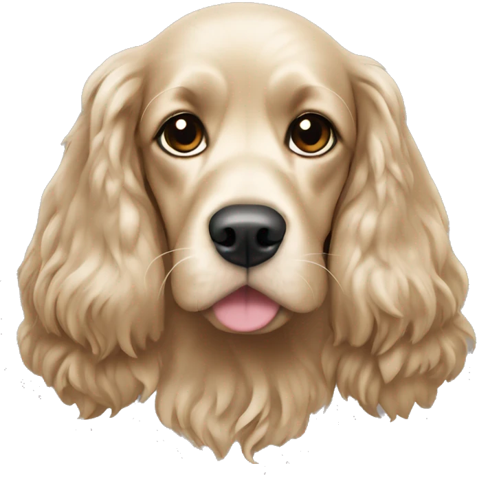 cockerspaniel beige emoji