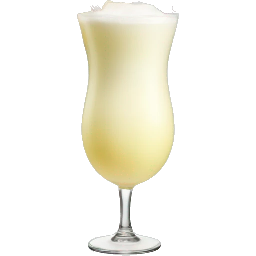 Pina colada with umbrella cocktail  emoji