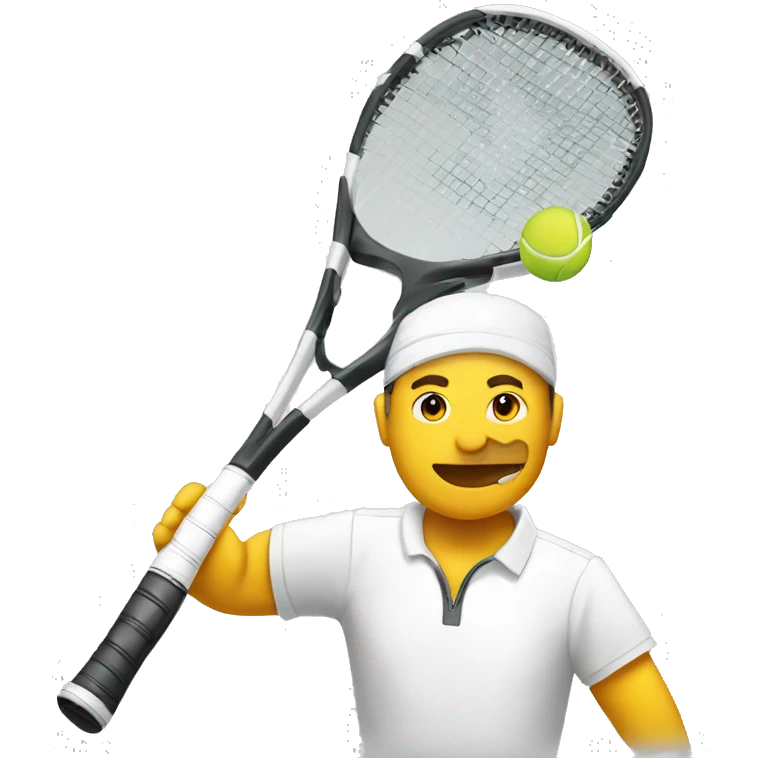 Tennisschläger  emoji