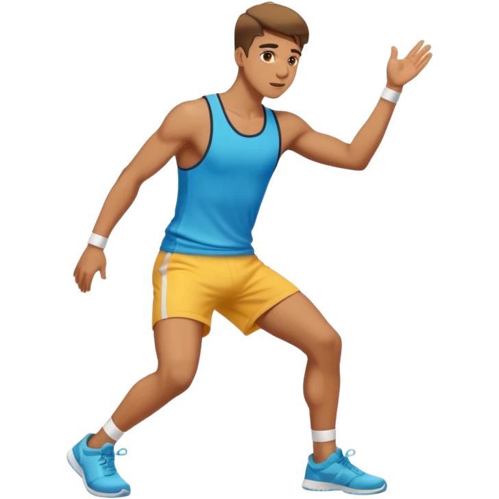 A guy twerking emoji