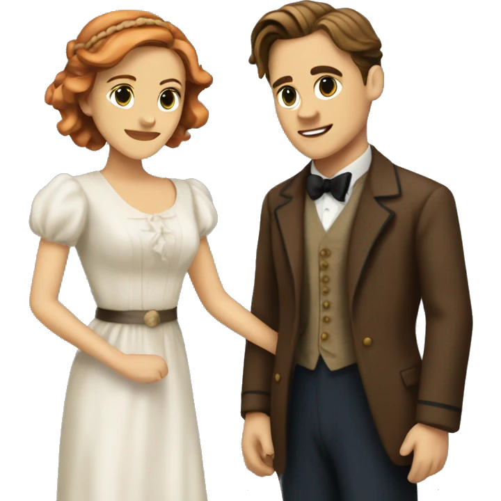 jack dawson and rose from titanic emoji