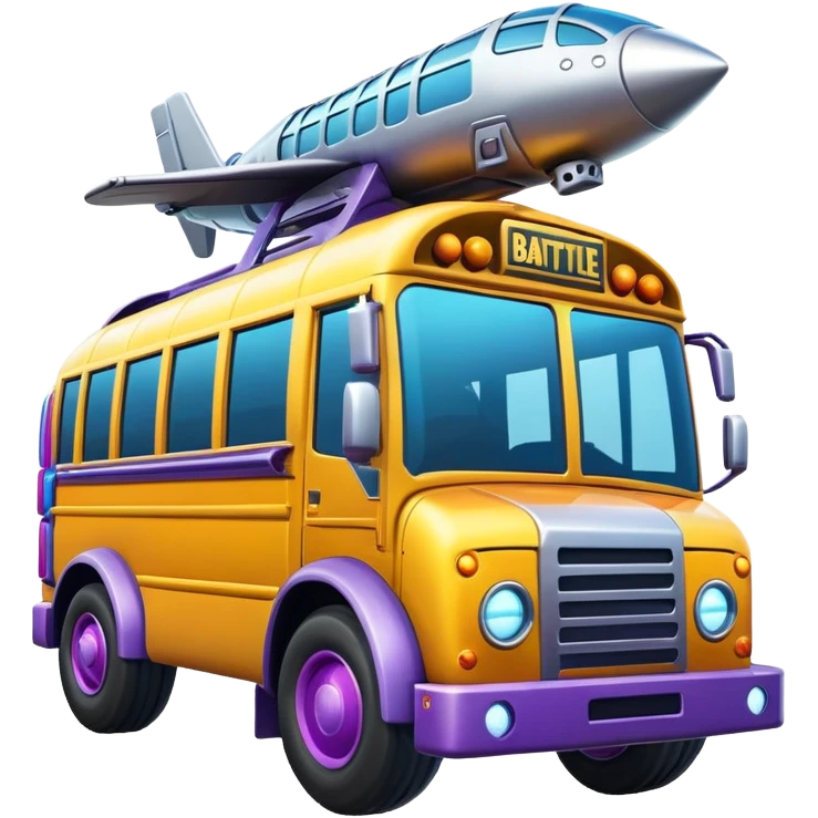 fortnite battle bus  emoji