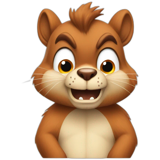 Angry Squirrel emoji